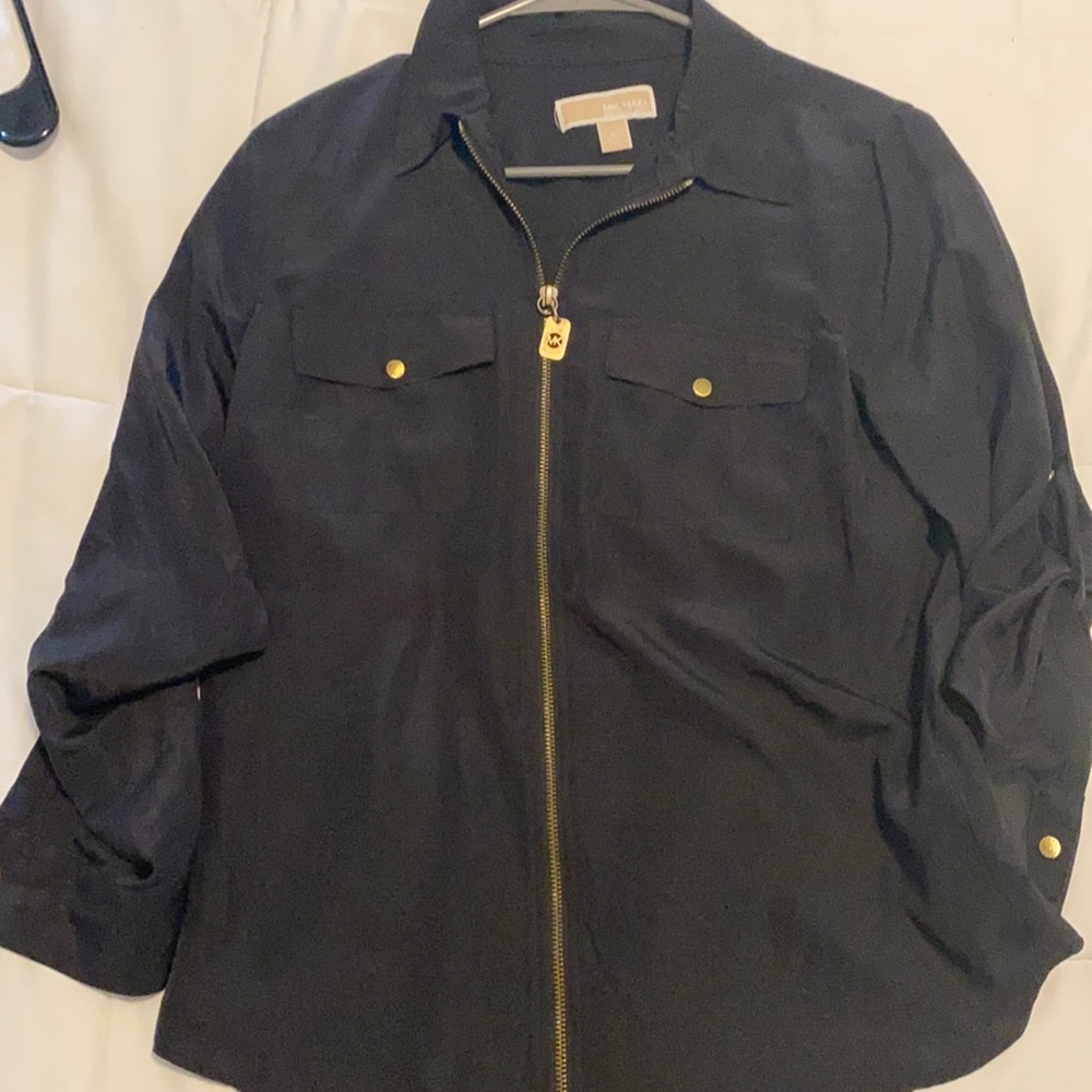 Black Mk blouse